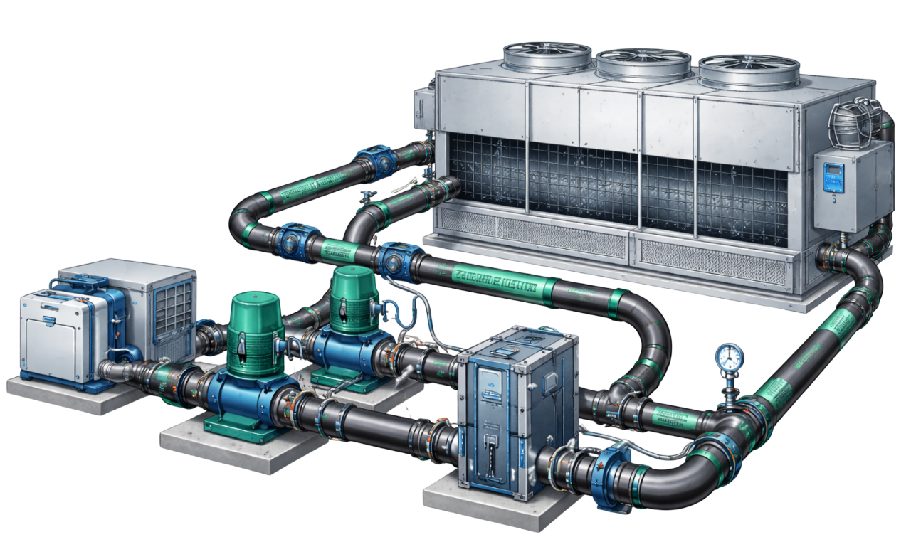 Condenser Water Piping